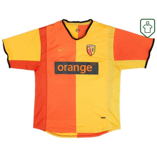 Uomo Maglia retro casa RC Lens 2001/02