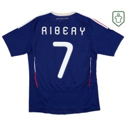 Maglia retrò Francia 2009/10 casa da uomo Ribery #7