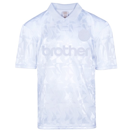 Maglia Retrò Whiteout Manchester City Uomo 1990