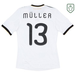 Maglia retrò Germania 2010/11 casa da uomo Müller #13