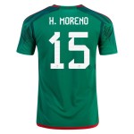 Hector Moreno #15 Messico Maglia Casa Coppa del Mondo 2022