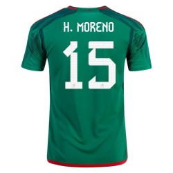 Hector Moreno #15 Messico Maglia Casa Coppa del Mondo 2022