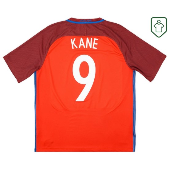 Maglia retrò Inghilterra 2016/17 trasferta da uomo Kane #9