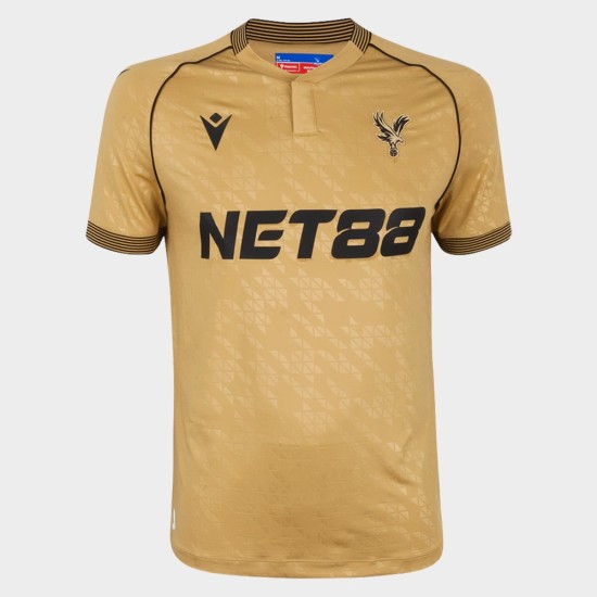 Bambino Crystal Palace 2025/26 Terza Maglia Aquila Oro
