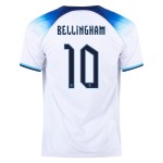 Jude Bellingham #10 Inghilterra Maglia Casa Coppa del Mondo 2022
