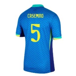 Uomo CASEMIRO Brasile 2024 Maglia Trasferta