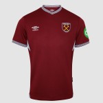 Maglia Casa West Ham United Bambino Senza Sponsor 2025/26