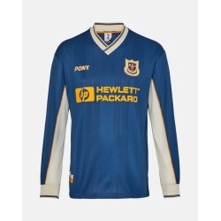 Maglia Retrò Trasferta Pony Manica Lunga Tottenham Hotspur Uomo 1997