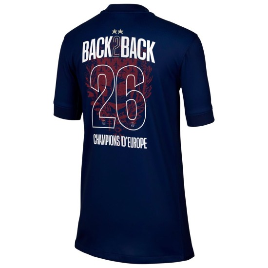 Maglia Home PSG Donna 2025/26 - Campioni d'Europa 2026 Maglia Home PSG Donna 2025/26 - Campioni d'Europa 2026