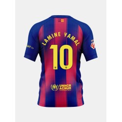 Maglia casa FC Barcelona x Ed Sheeran 2025/26 – LAMINE YAMAL #10 per bambini