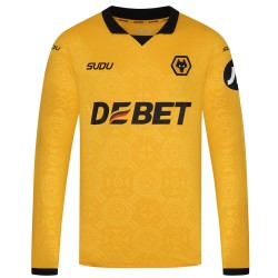Maglia Manica Lunga Casa 2025/26 Wolverhampton Wanderers Uomo