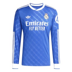 Uomo Real Madrid 2025/26 Terza Maglia Manica Lunga