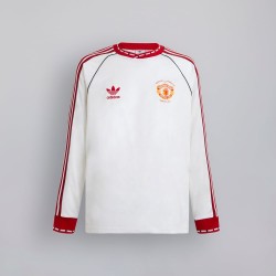 Maglia Away 1991 Ritorno Manica Lunga Manchester United Bambino