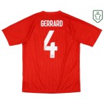 Maglia retrò Inghilterra 2014/15 trasferta da uomo Gerrard #4