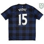 Maglia retrò trasferta uomo Manchester United 2013/14 Vidic #15
