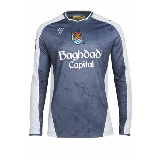 Maglia donna Real Sociedad 2025/26 trasferta maniche lunghe