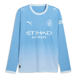 Maglia Manchester City 2026/27 Home a Maniche Lunghe Uomo