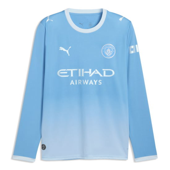 Maglia Manchester City 2026/27 Home a Maniche Lunghe Bambino Maglia Manchester City 2026/27 Home a Maniche Lunghe Bambino