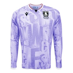 Maglia da trasferta manica lunga 2025/26 dello Sheffield Wednesday da uomo