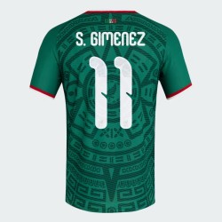 Maglia Ufficiale Casa Messico 2026 Uomo S. GIMENEZ #11