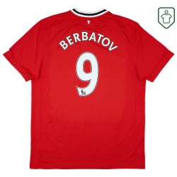 Maglia retrò casa uomo Manchester United 2011/12 Berbatov #9