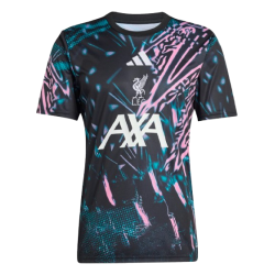 Maglia Pre-partita Terza Liverpool 2025/26 da Uomo - Nera