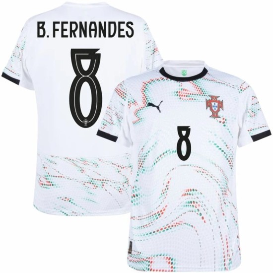 Maglia Trasferta Uomo B.FERNANDES Portogallo 2025/26 Maglia Trasferta Uomo B.FERNANDES Portogallo 2025/26