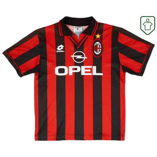 Maglia retrò Milan 1997/98 Casa Uomo