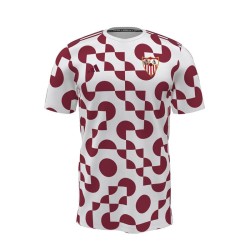 Maglia terza pre-partita uomo Sevilla FC 2025/26 - Rosso