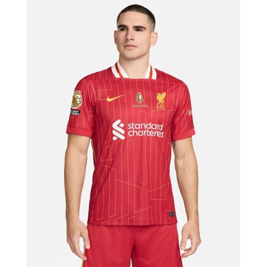 Maglia Donna Liverpool 2024/25 Home Campioni LFC & Trofeo Oro & Stemma