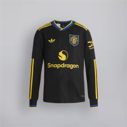 Maglia Maniche Lunghe Terza Uomo Manchester United 2025/26