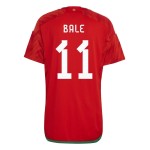 Gareth Bale #11 Galles Maglia Casa Coppa del Mondo 2022