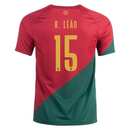 Rafael Leao #15 Portogallo Maglia Casa Coppa del Mondo 2022 Rafael Leao #15 Portogallo Maglia Casa Coppa del Mondo 2022