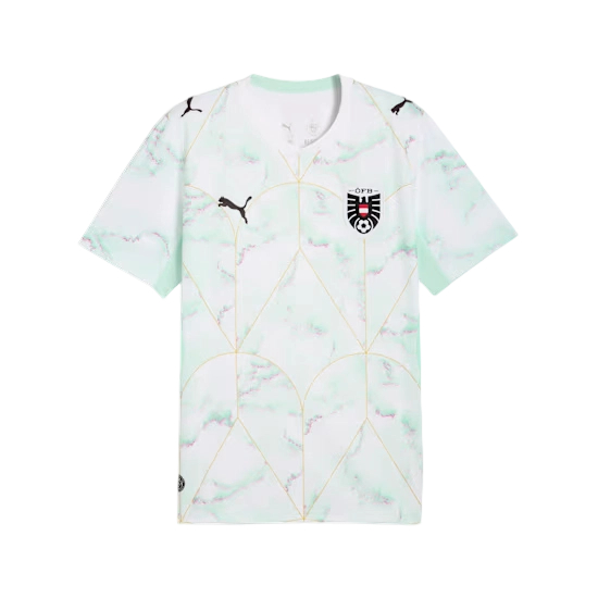 Maglia Mondiali 2026 Trasferta Austria Bambino Maglia Mondiali 2026 Trasferta Austria Bambino