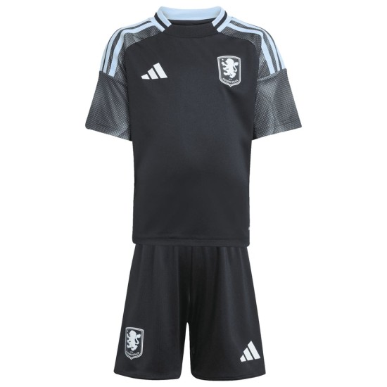 Kit trasferta Aston Villa 2025/26 bambino
