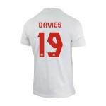 Alphonso Davies #19 Canada Maglia Trasferta Coppa del Mondo 2022