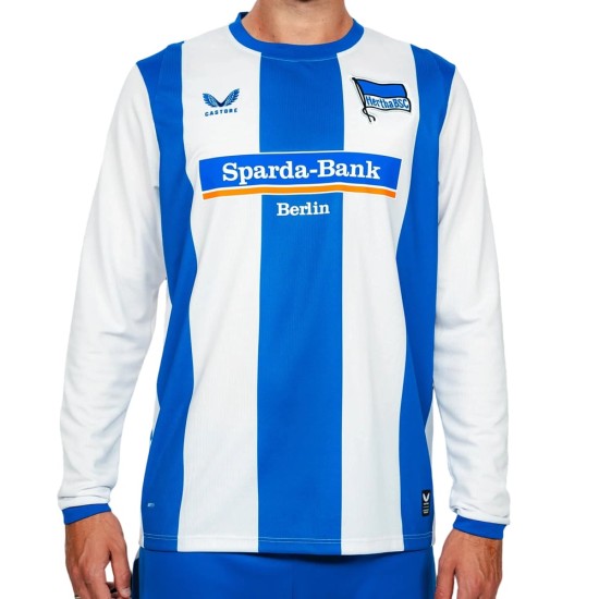 Maglia Home a Maniche Lunghe Hertha BSC 2026/27 Bambino Maglia Home a Maniche Lunghe Hertha BSC 2026/27 Bambino