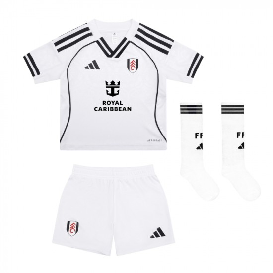Kit Casa Fulham 2025/26 Bambino