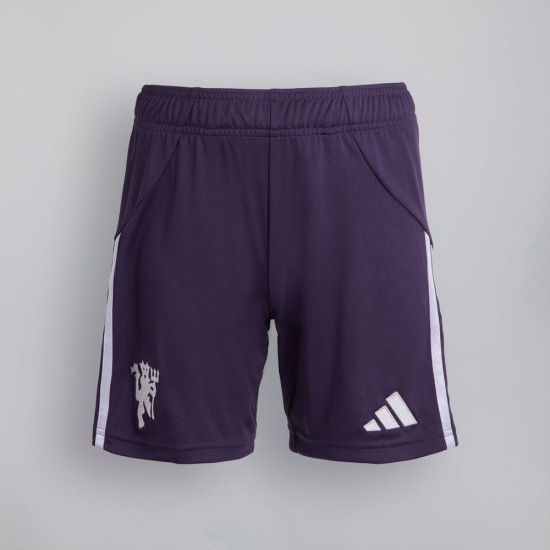 Pantaloncini Trasferta Bambino Manchester United 2025/26