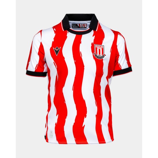 Maglia Bambino Stoke City 2025/26 Home Maglia Bambino Stoke City 2025/26 Home