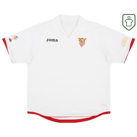 Uomo Maglia retro finale coppa Sevilla FC 2007