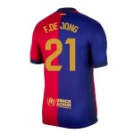 Maglia Casa F.DE JONG FC Barcelona 2024/25 Donna Maglia Casa F.DE JONG FC Barcelona 2024/25 Donna