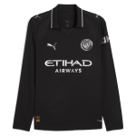 Maglia Trasferta Manica Lunga Bambino Manchester City 2025/26