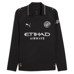 Maglia Trasferta Manica Lunga Uomo Manchester City 2025/26