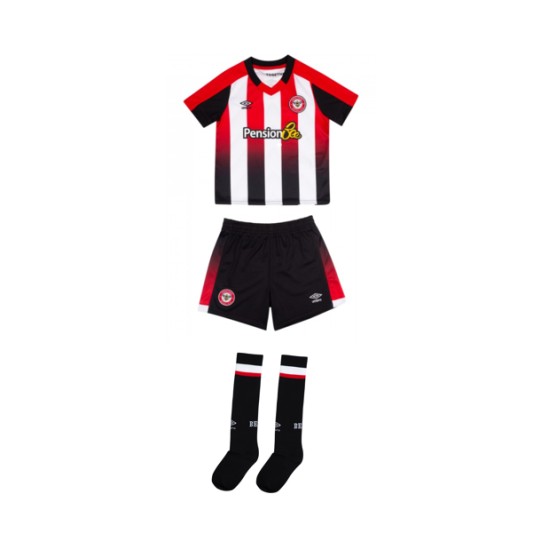 Kit Casa Brentford 2024/25 Bambino