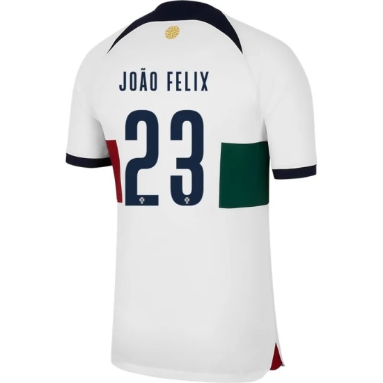 Joao Felix #23 Portogallo Maglia Trasferta Coppa del Mondo 2022