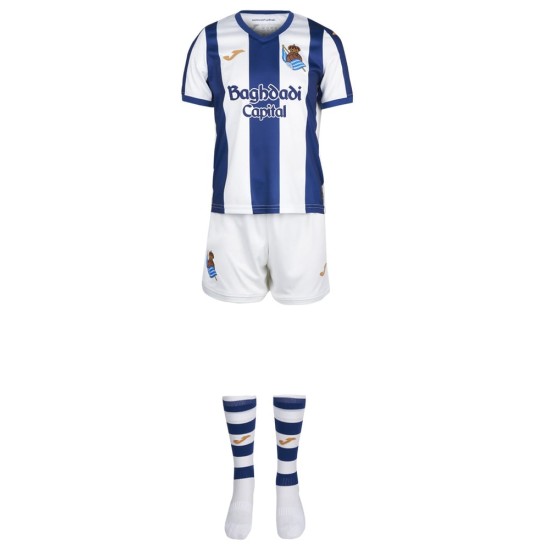 Kit Home Bambino Real Sociedad 2026/27 Kit Home Bambino Real Sociedad 2026/27