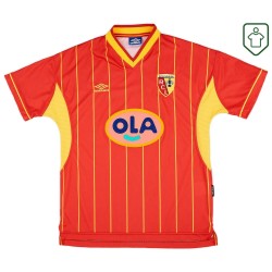 Uomo Maglia retro casa RC Lens 1999/00
