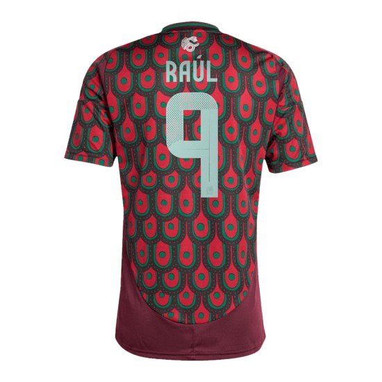 Maglia Casa Raul Jimenez #9 Messico Copa America 2024 Maglia Casa Raul Jimenez #9 Messico Copa America 2024