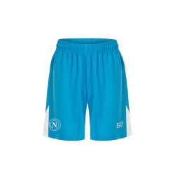 Pantaloncini Casa Napoli Bambino 2024/25 - Azzurro